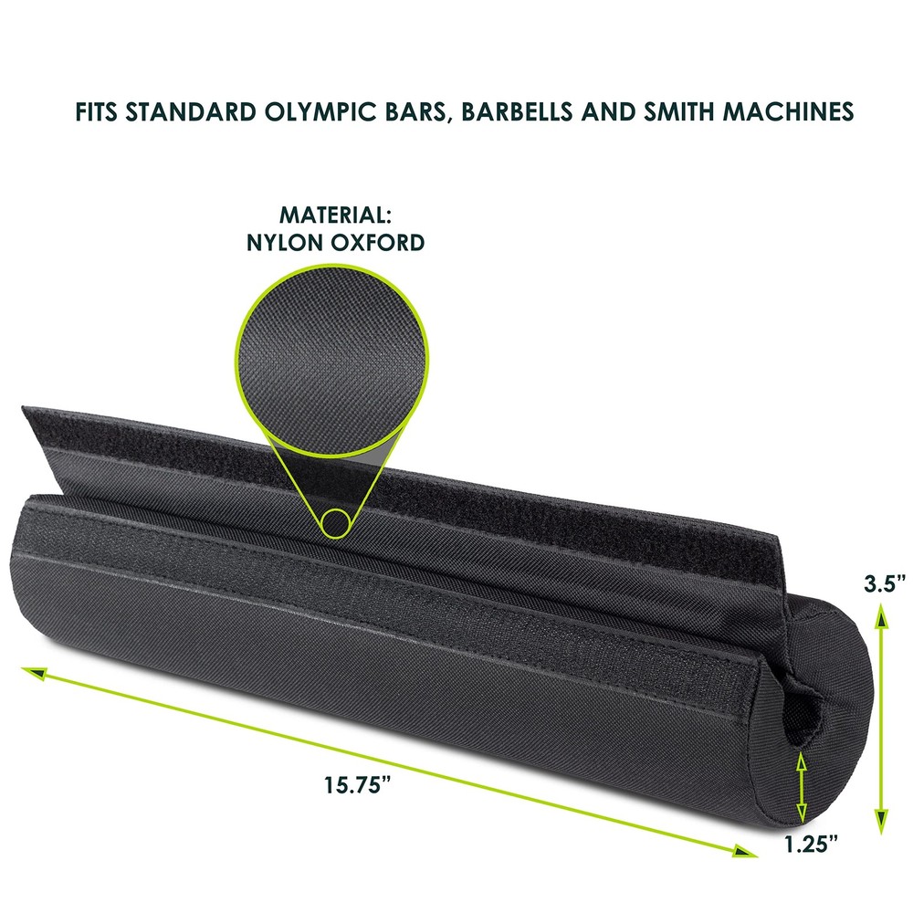 Weight Lifting Barbell Pad for Neck & Shoulders Squats, Hip Thrusts, Lunges