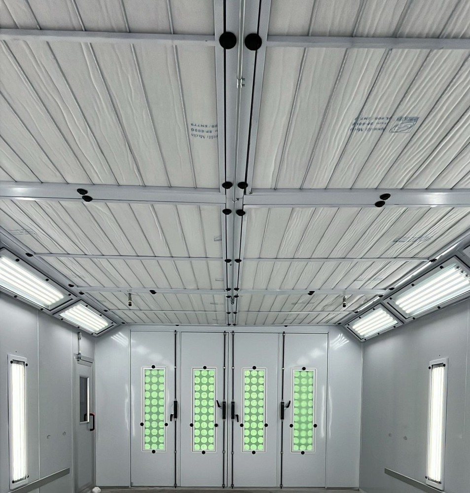 Cross Draft Paint Booth