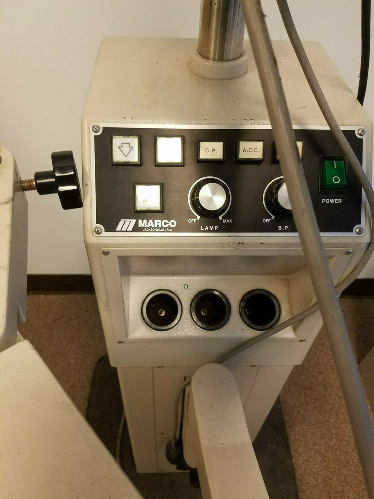 MARCO Combo Ophthalmic Chair & Stand in excellent condition