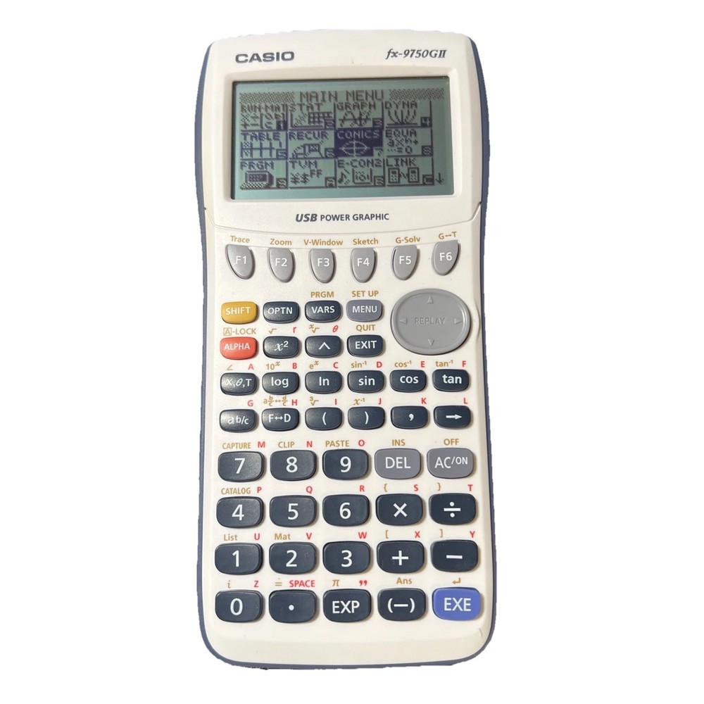 Casio Graphing Calculator White FX-9750GII