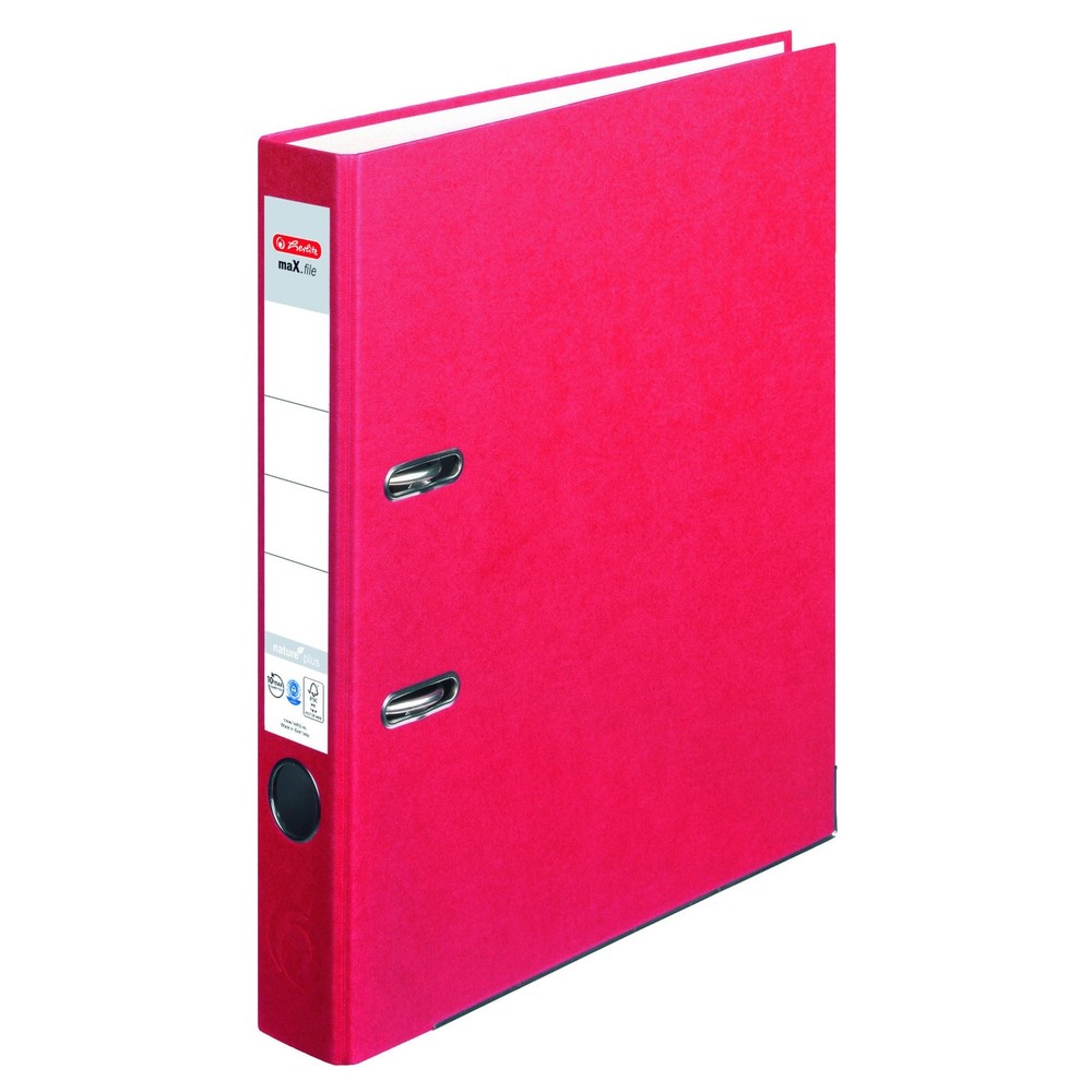 Ordner A4 maX. File Nature Plus 5 cm red