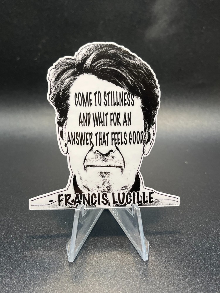 Francis Lucille Quote Sticker Collection