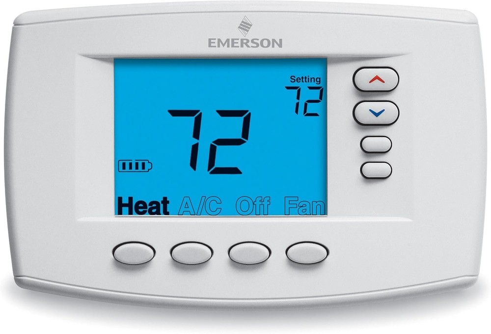 Emerson 1F95EZ-0671 Easy-Reader 7-Day Programmable Thermostat