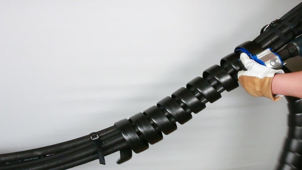 Caplugs SPPC Series – Safeplast Pre-Cut Spiral Wrap, Hose & Cable Protector, ...