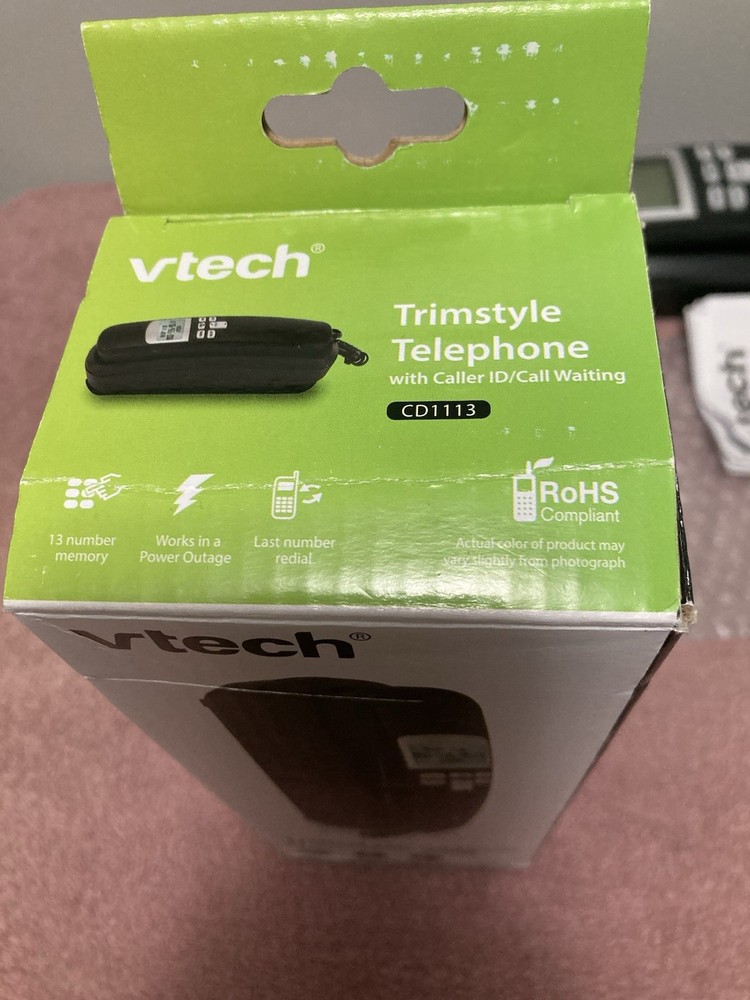 VTech CD1113 Trimstyle Phone with Caller ID/Call Waiting