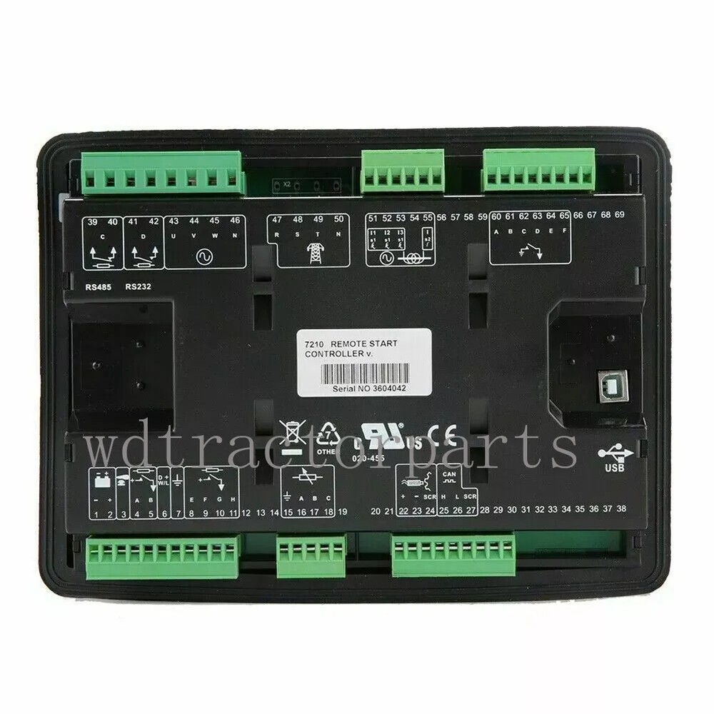 DSE7210 For Deep Sea Electronic Generator Controller Control Panel LCD Display