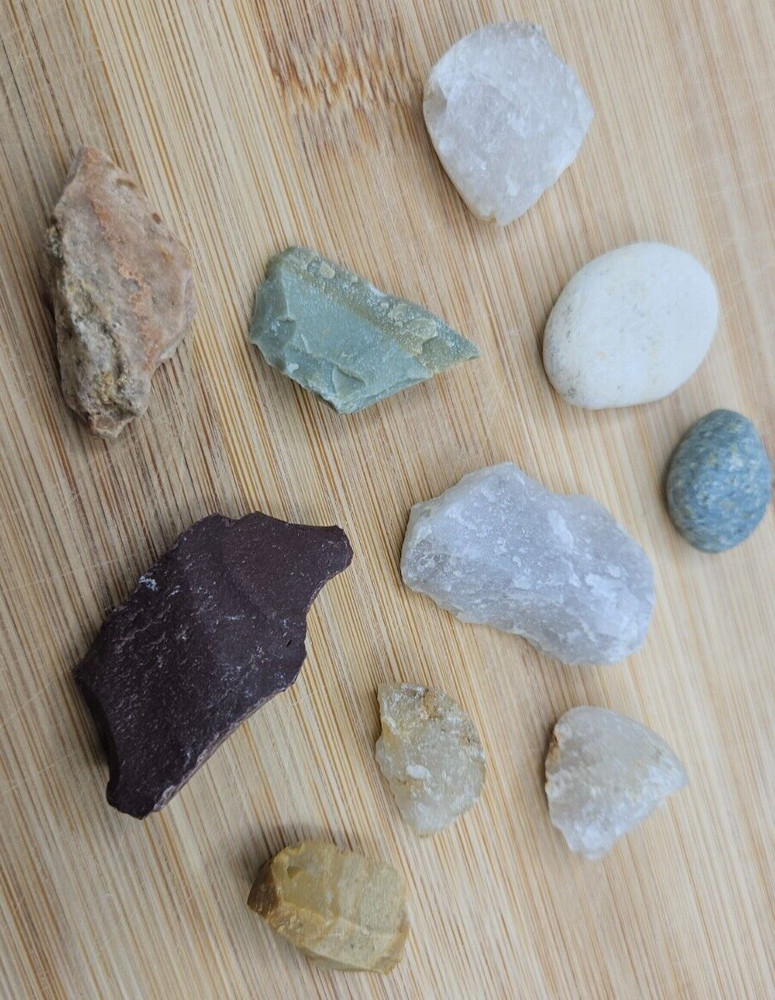Rocky Mountain Unpolished Hand Picked Stones (Collection Two)