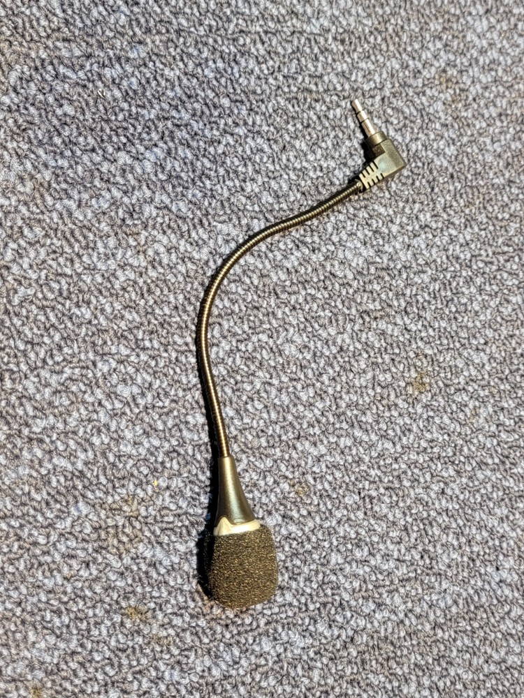 Flexible 3.5mm Mic Microphone PC Computer Laptop Notebook Table Phone Condenser