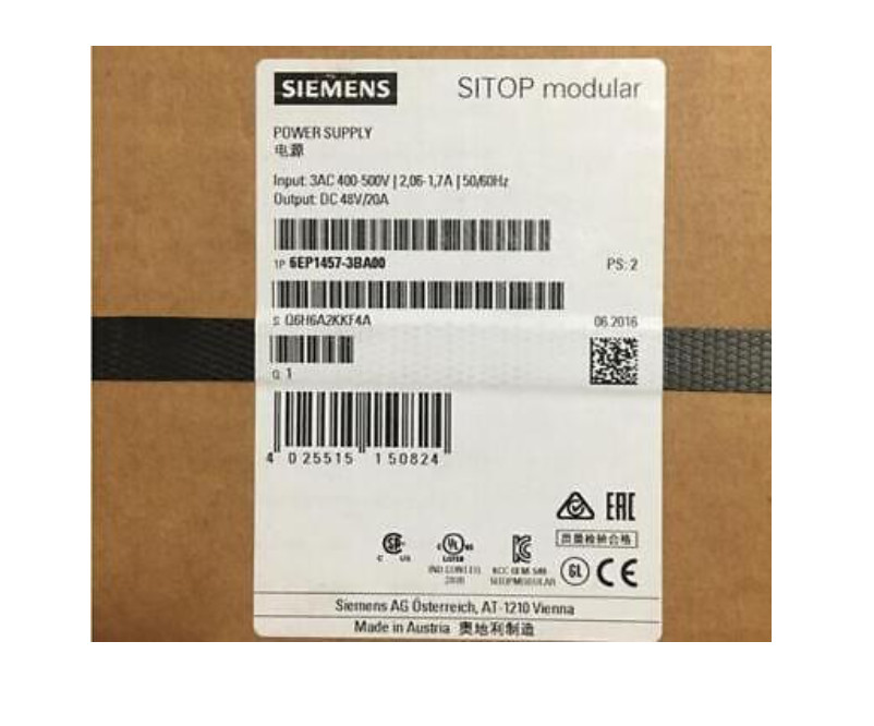 Siemens 6EP1457-3BA00 Module Unit Processors Control New in box