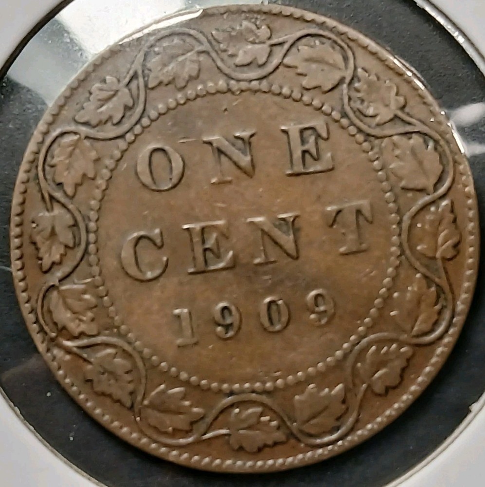 1909 Canada Edward VII Large Cent