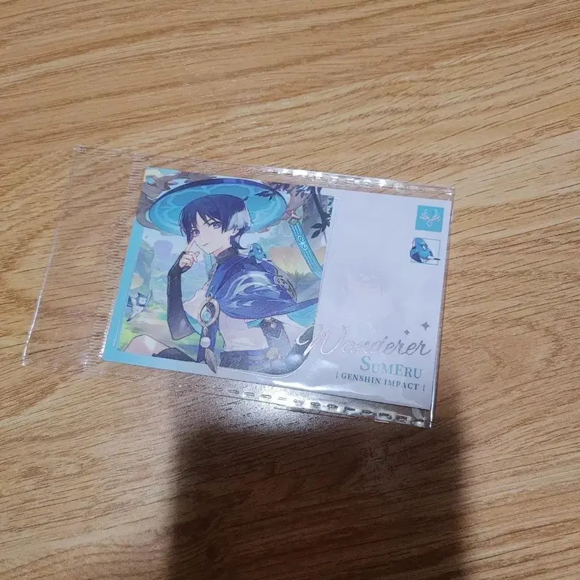 Genshin PC Lounge Summer Special Wanderer Postcard