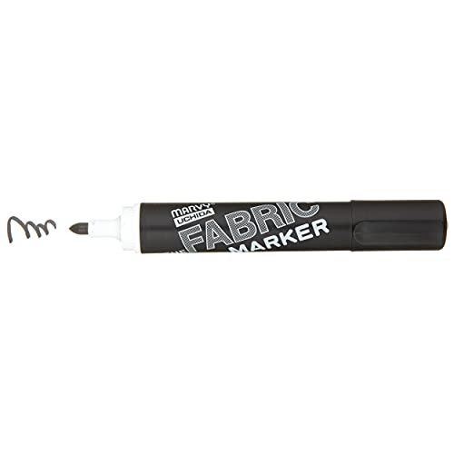 622-C-1 Marvy Broad Point Fabric Marker, Black