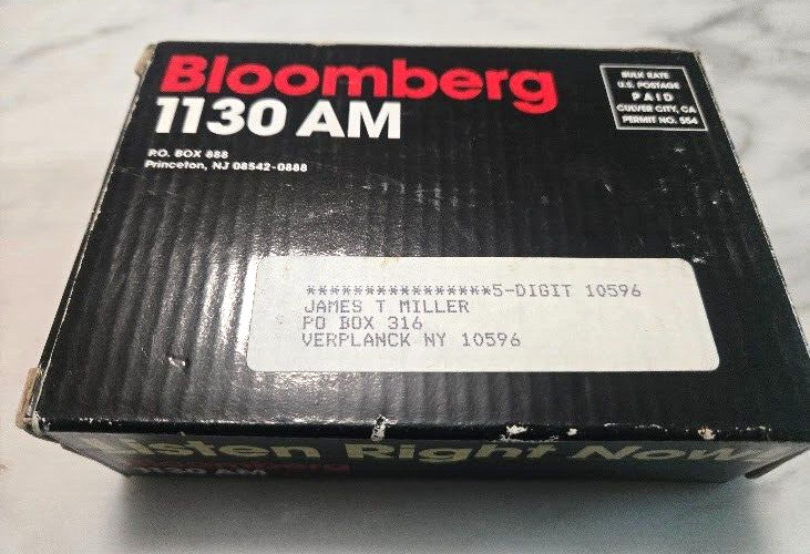 Bloomberg AM Radio Original Packaging