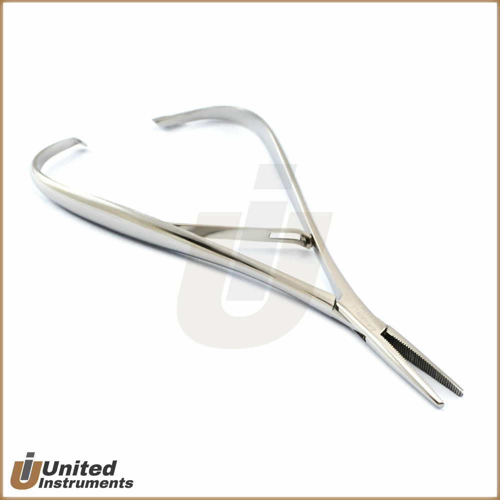 Dental Mathieu Needle Driver Surgical Narrow Tip Ligating Ortho Suturing Plier