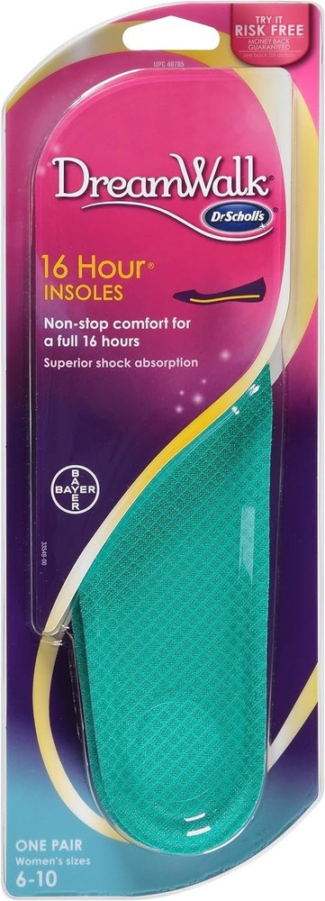 Dr. Scholl's Dreamwalk 16 Hour Insoles