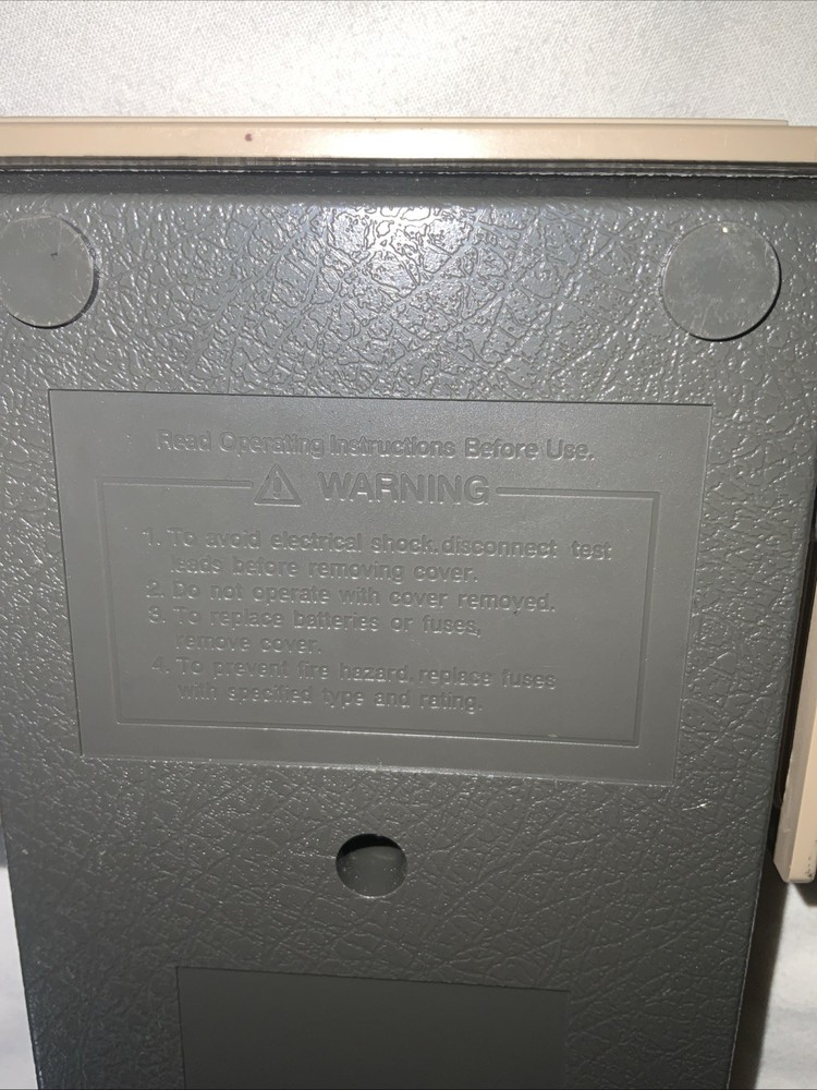 Vtg Knight Electronics Multi-tester Voltmeter HM-102BZ