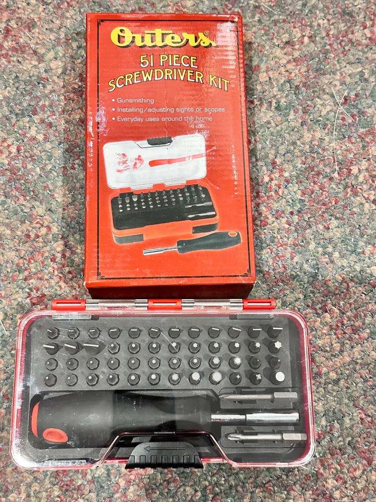GUNSMITH OUTERS TOOL KIT 51PC OUTERS GUNSMITH