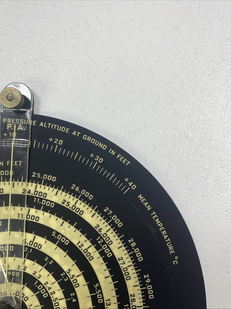 Original WWII Type AN 5837-1 Altitude Correction Computer