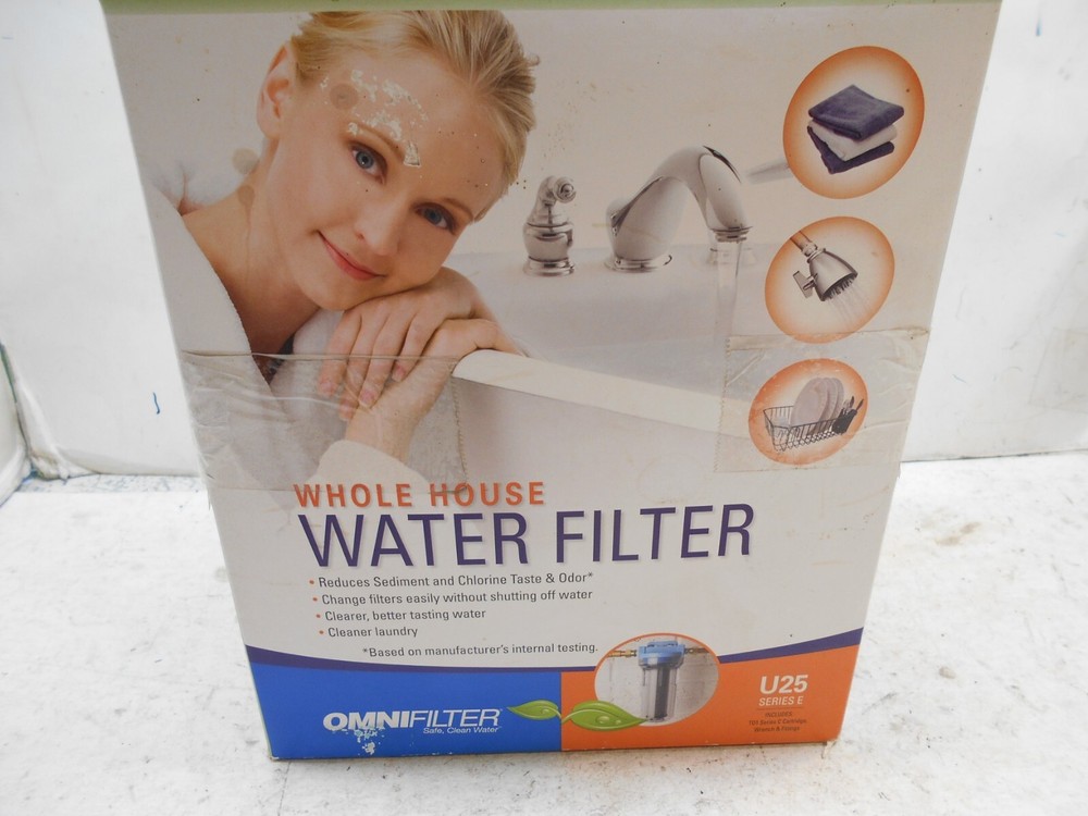 new whole house omnifilter water filter system 025 series E