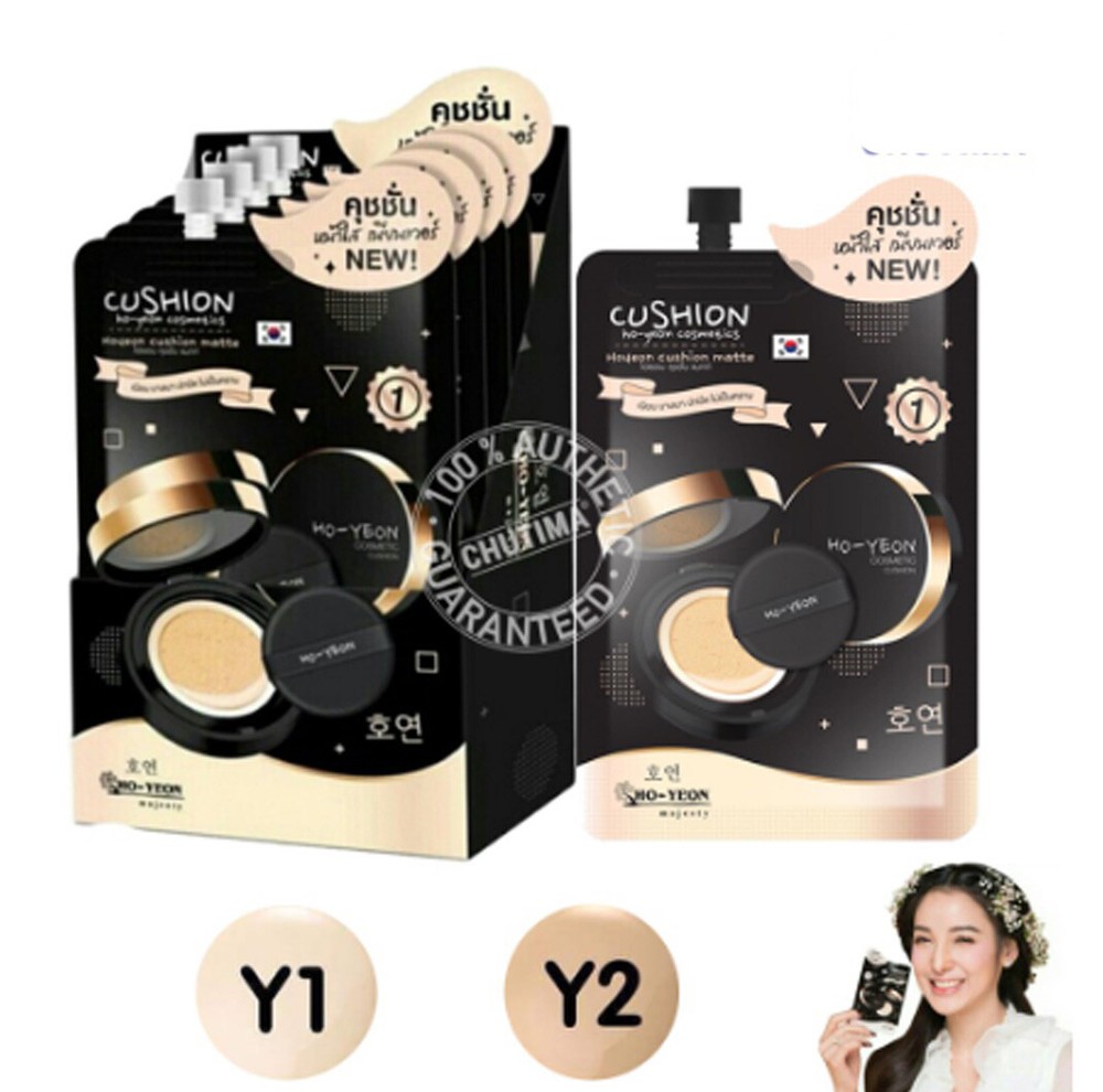 10 Chy Ho Yeon Cushion Matte Face Makeup Foundation Coverage Innovative Wrinkles