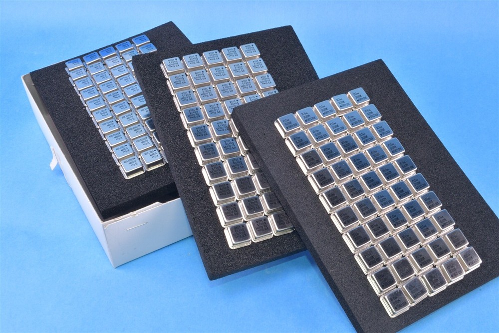 (2) KS Electronics Standard Clock Oscillator OSC 10.000MHZ Half Size