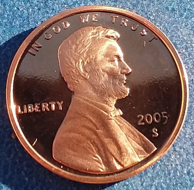 2005-S Proof Lincoln Cent.  Ships Free.