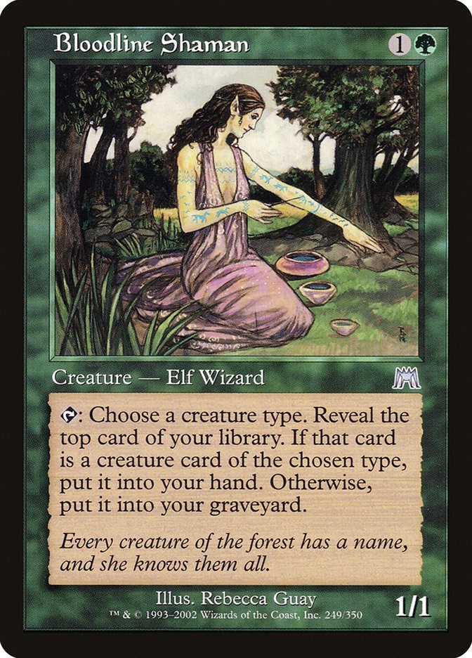 Bloodline Shaman Onslaught 249 MTG MP