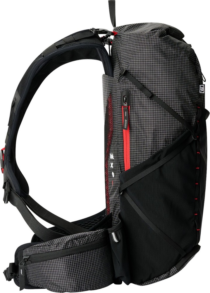 USWE 18L Daypack Rolltop Backpack Black