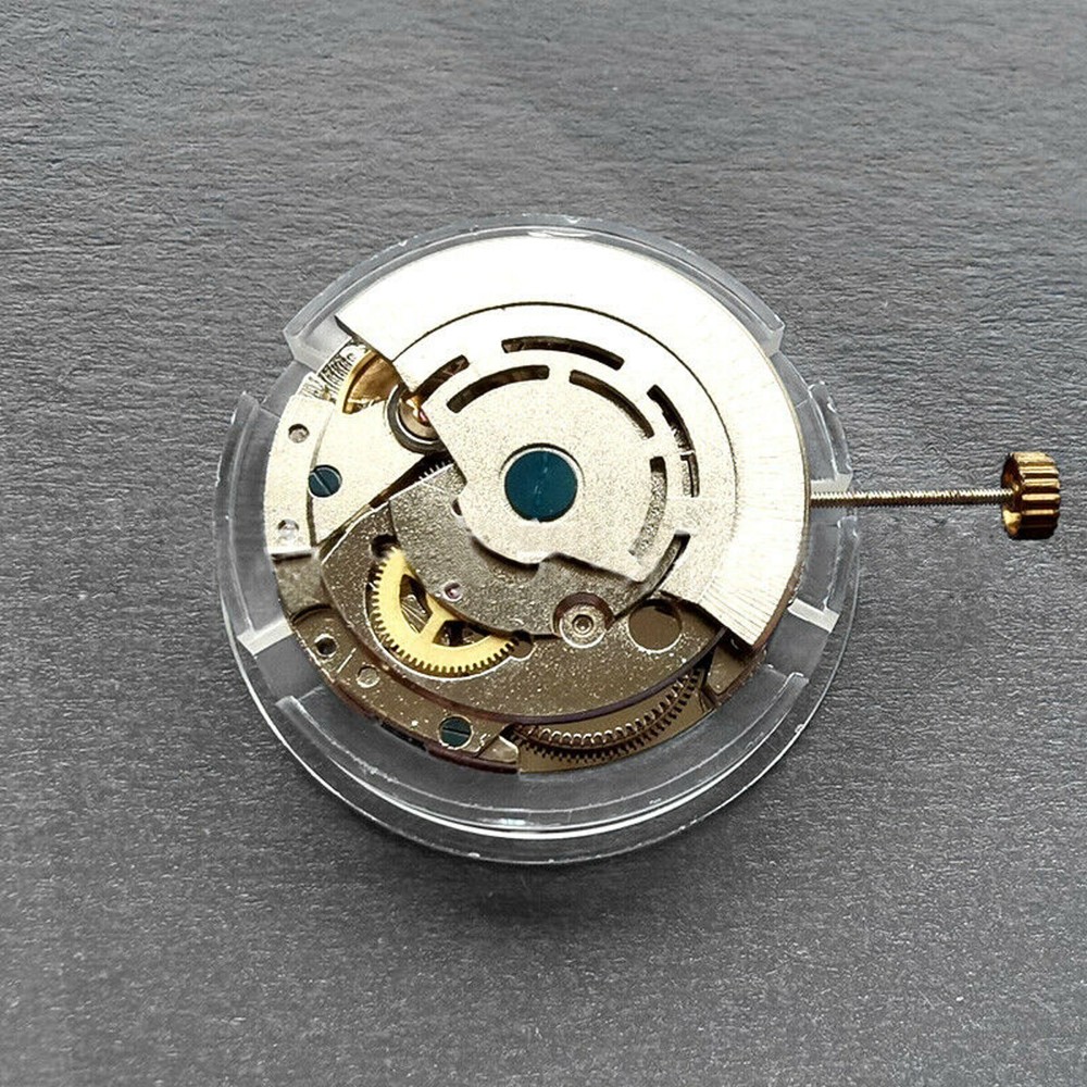 Replace Watch Automatic Mechanical Movement Black Date Calendar @3 For 2813 8215