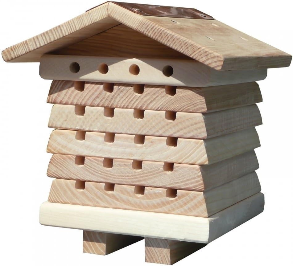 Interactive Bee Shelter - Educational Garden Accessory
