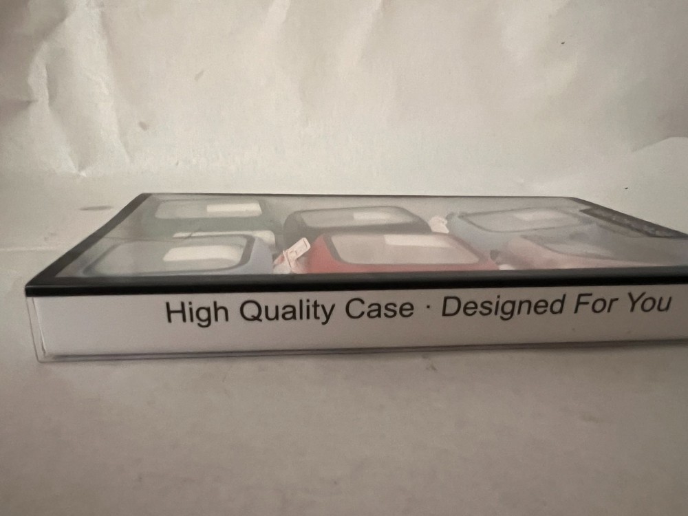 12 Pack case for Apple Watch Compatible 40mm Screen Protector with