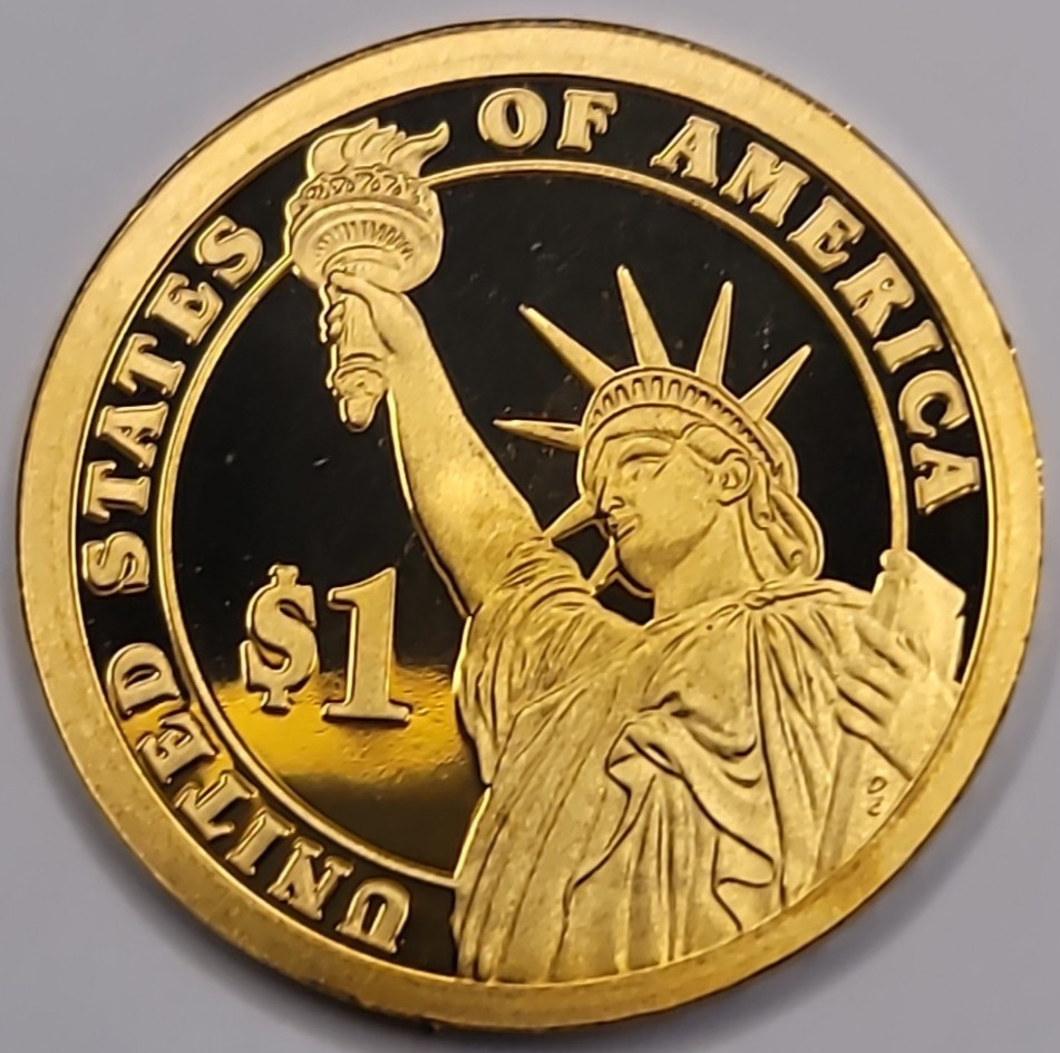 2009 S PROOF PRESIDENTIAL JOHN TYLER DOLLAR