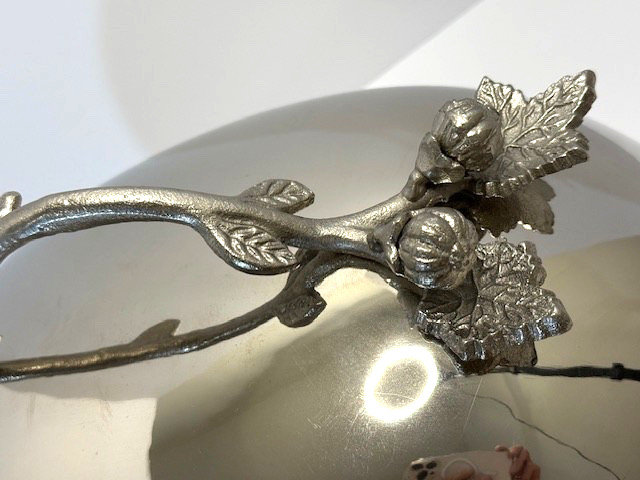 Williams Sonoma Autumn Vine Metal Dome