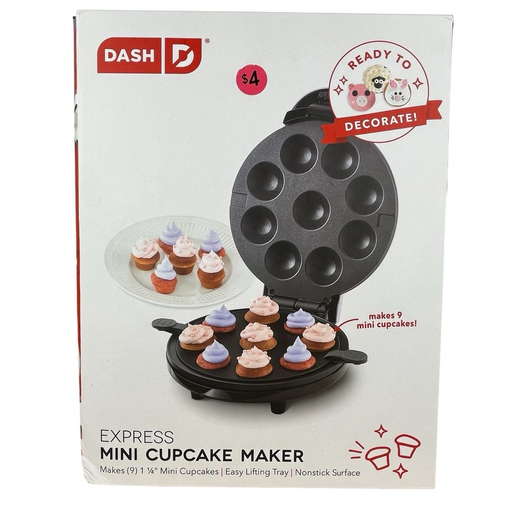DASH D Express 9 Mini Cupcake Maker Purple
