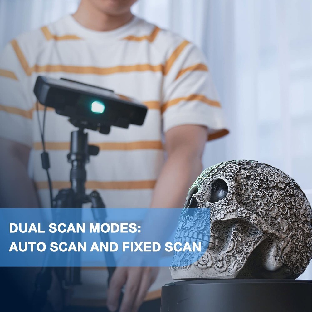 Desktop 3D Scanner EinScan-SE V2 0.1mm Accuracy 1s Single Speed Fixed Auto Mode