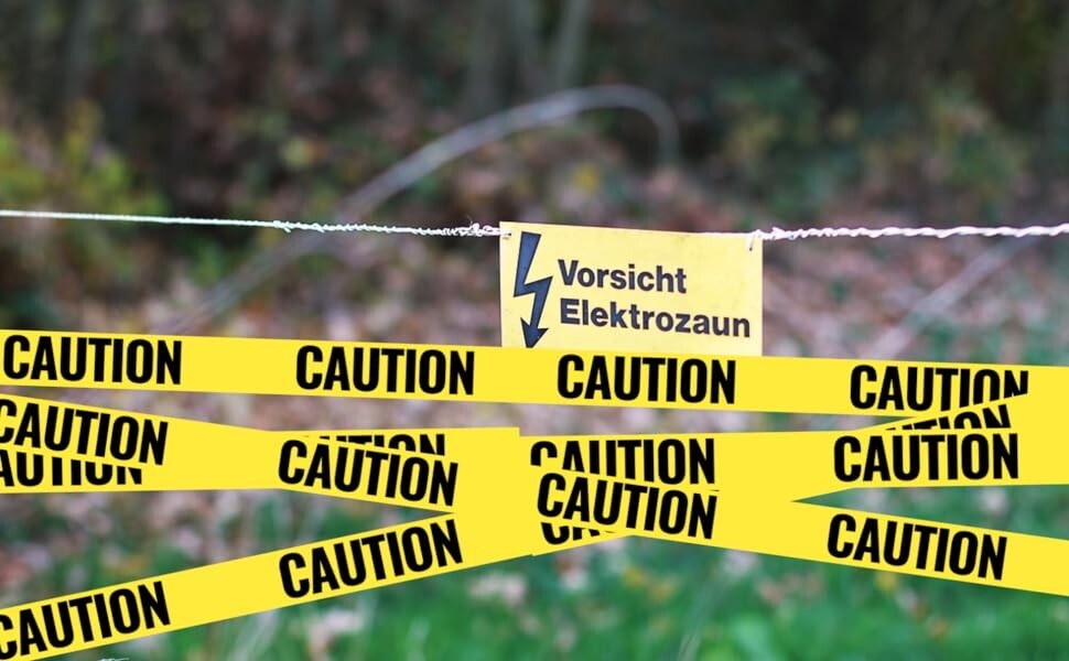 High-Visibility "Caution" Safety Tape, (3' X 1000')Roll