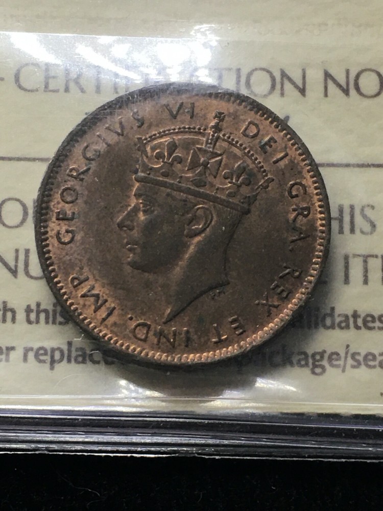 1941c, ICCS Graded, Newfoundland Small One Cent, **MS-64** XFX 784