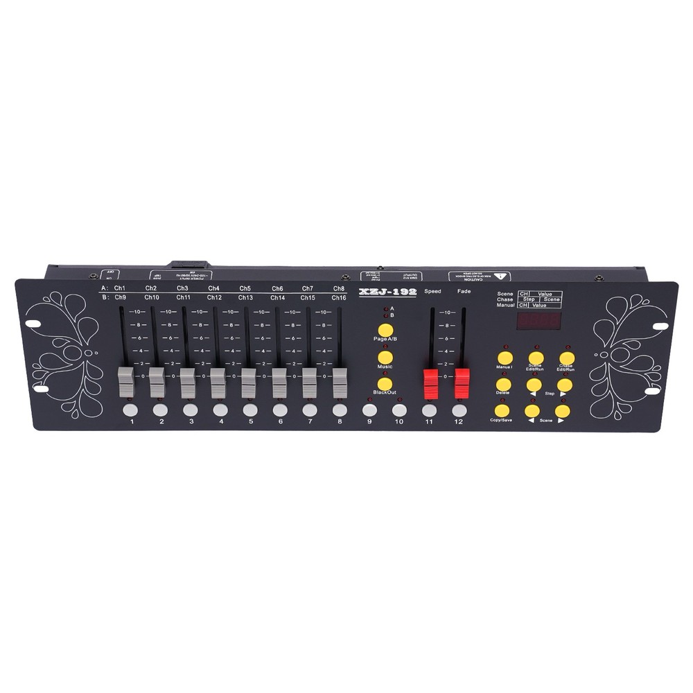 192 Channels Operator Console For Stage Lighting DJ Party DJ Controller DMX 512