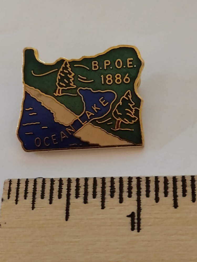 BPOE Ocean Lake Lapel Pin