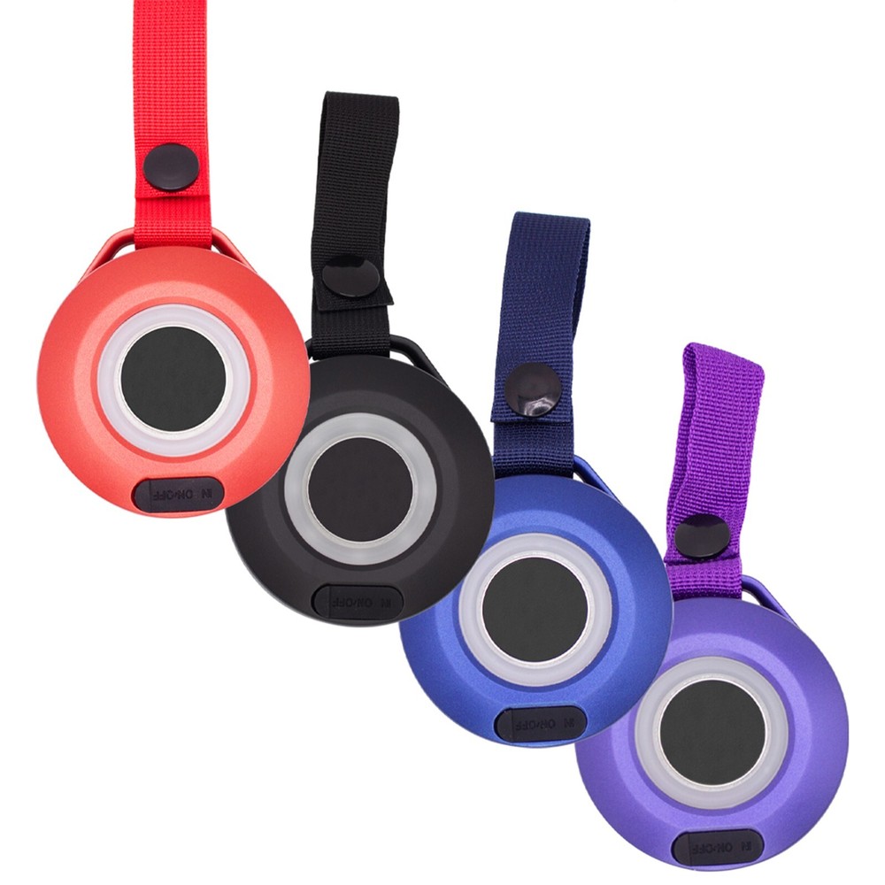 Zummy Compact Bluetooth Sport Speaker With LED Lamp Water Resistant