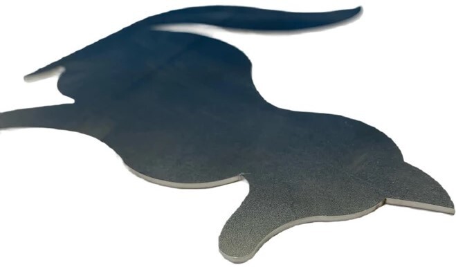 Silhouette Fox .072" Thickness Steel Flat Solid Metal Shape MC1470