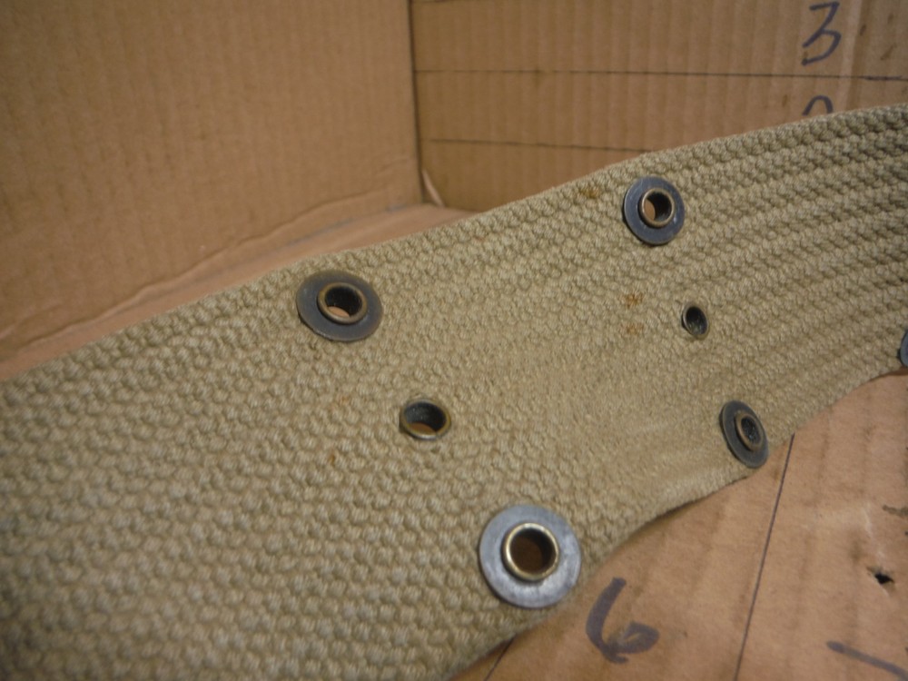 vintage us military belt