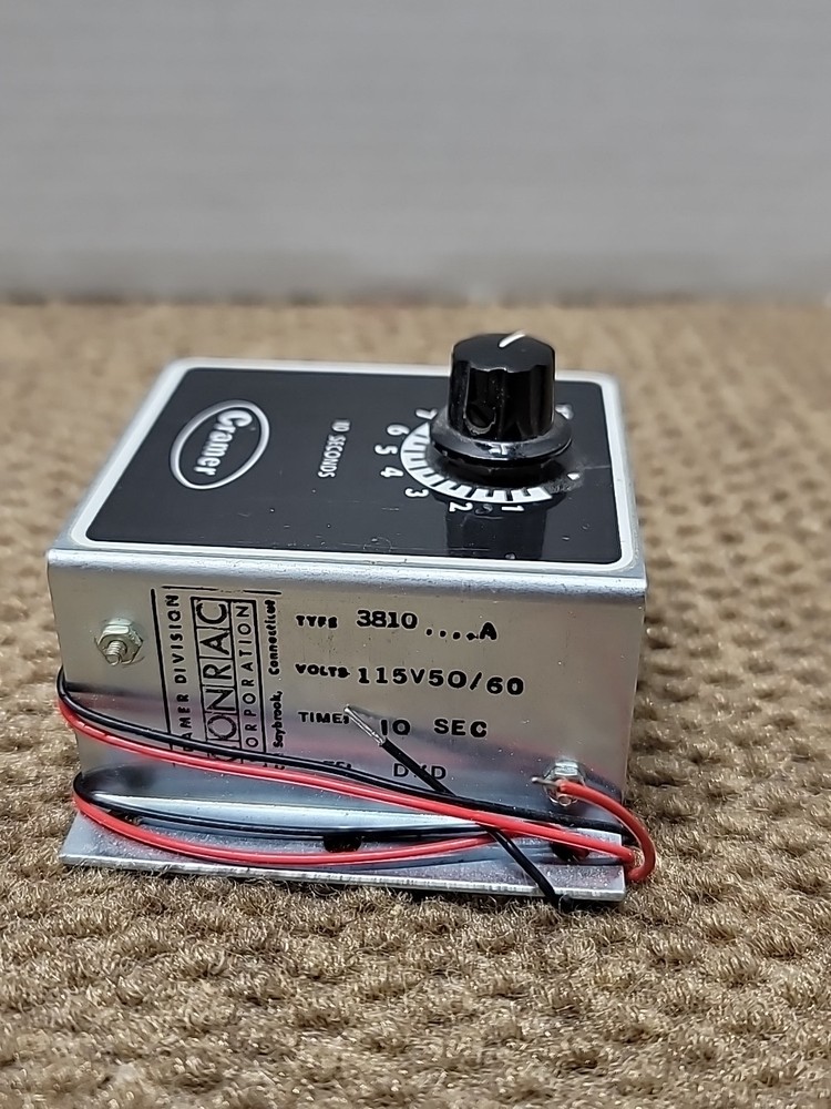Cramer 10 Second Timer Type 3810 A 115 V 50/60 - New Old Stock