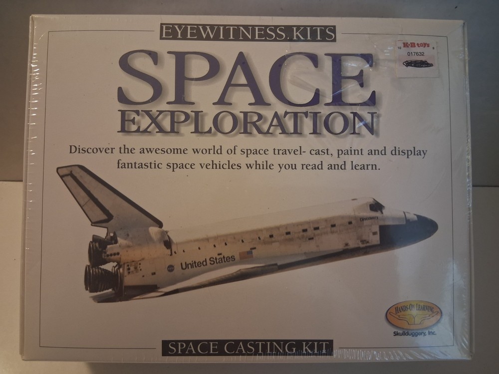Eyewitness Kits Shuttle Apollo Model Space Exploration Casting NEW SEALED Model