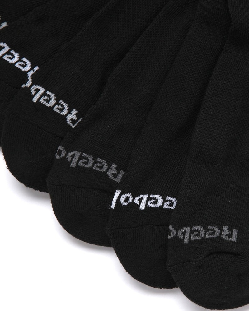 Reebok Men's Low Cut No Show Socks 8 Pack Stretch Performance