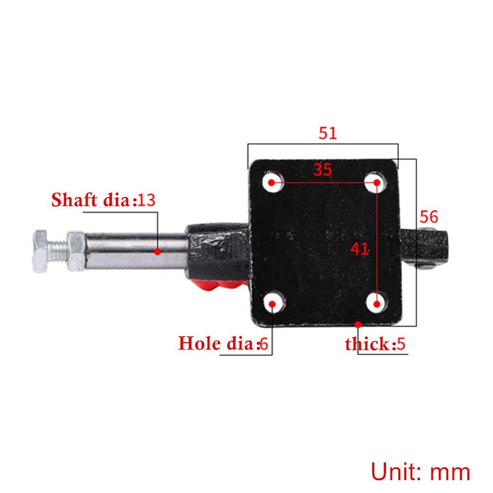 KangTeer Push Pull Toggle Clamp, 500Lbs Holding Capacity 32mm 304C, Silver