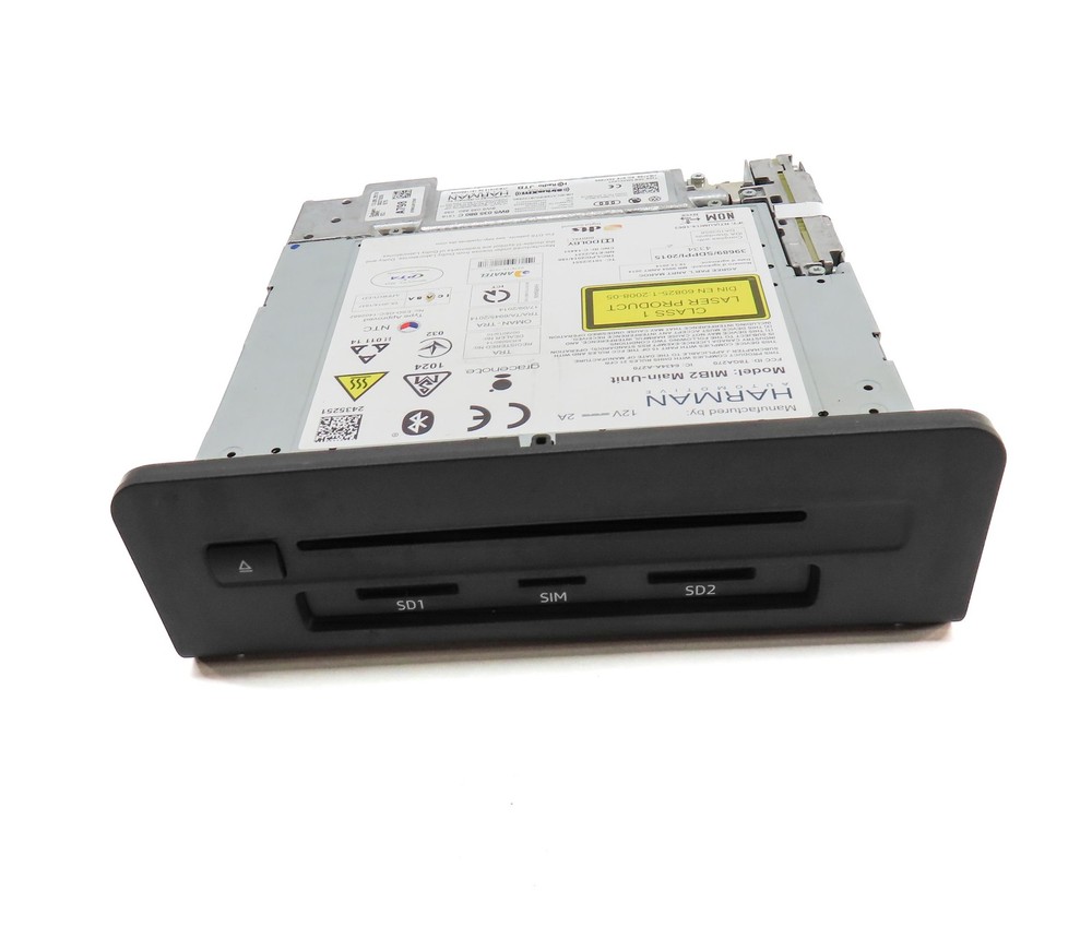 2019 AUDI S5 (B9) FRONT CENTER DASH RADIO CD MULTI MEDIA HEAD UNIT MODULE