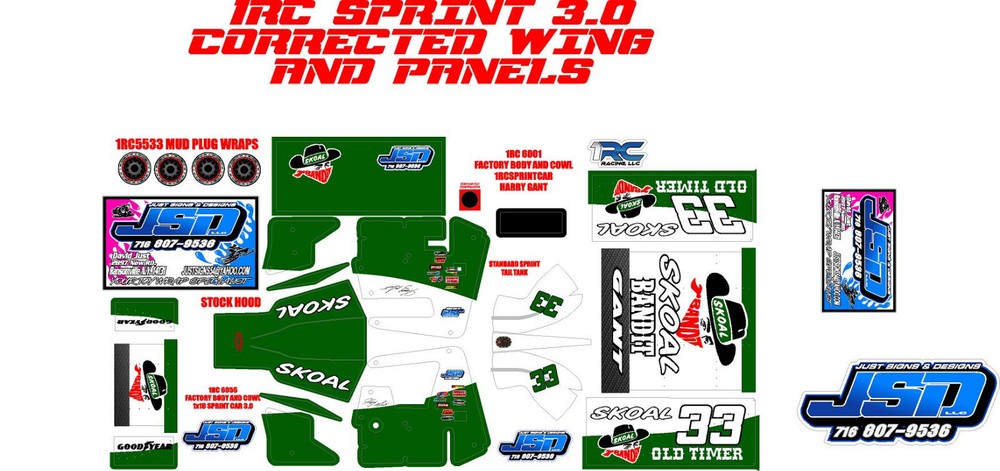 1RC SPRINT WRAP HARRY GANT THEME