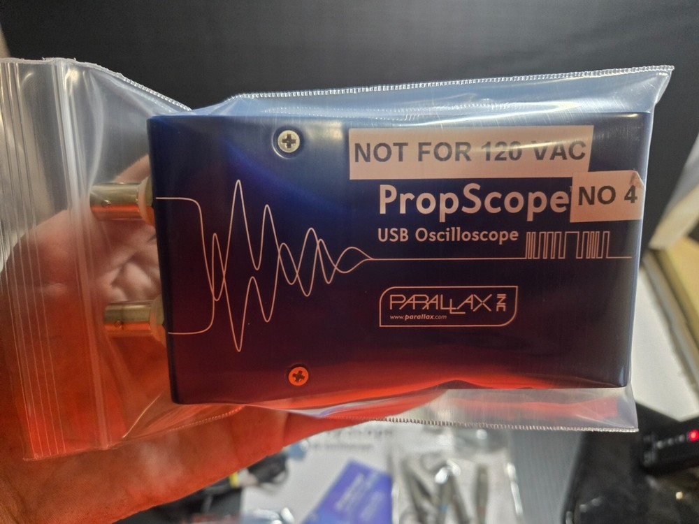 Parallax USB Oscilloscope #32220 **LOT C** (PC)