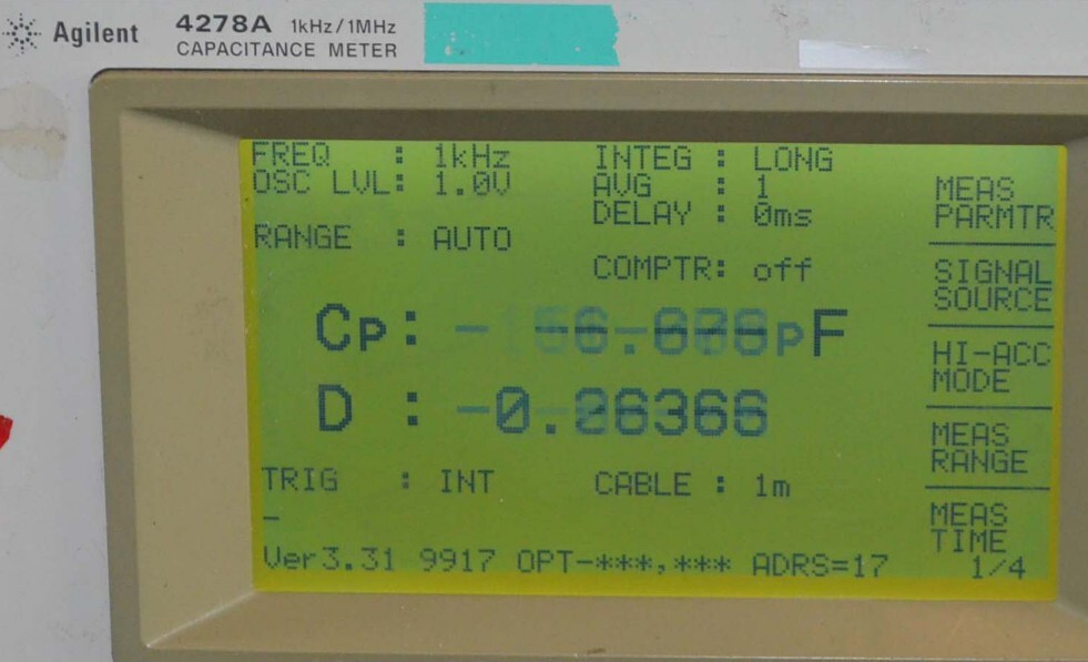 Agilent 4278A Capacitance Meter [#A404]